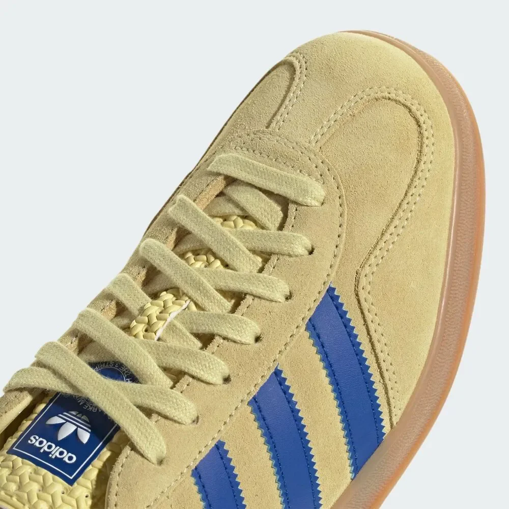 13M - [NEW] Men's adidas‎ Gazelle Indoor Shoes 'Yellow' JH5406